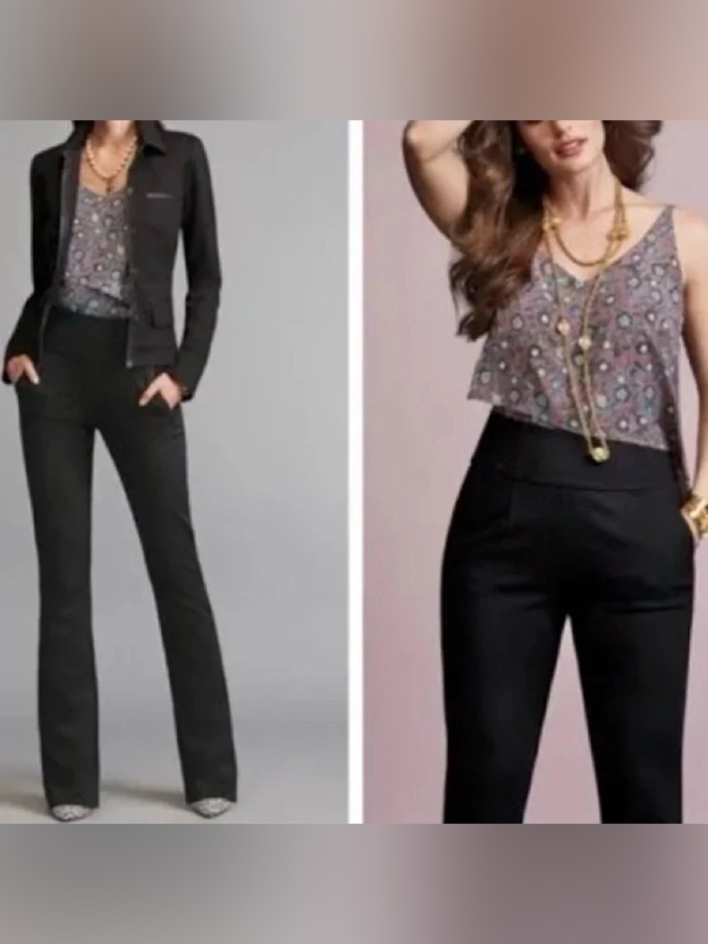 Cabi Black Camden Trousers Long Tall
